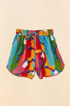 Farm Rio Wonderful Toucans Unisex Shorts -Modern Dress World 306244 09