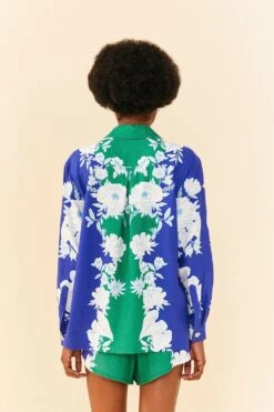 Farm Rio Soft Garden Shirt 7 Farm Rio Soft Garden Shirt -Modern Dress World 306245 03