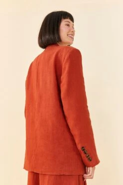 Farm Rio Brown Blazer -Modern Dress World 306283 03