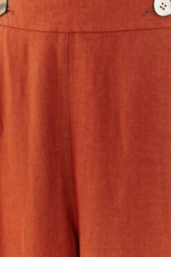 Farm Rio Brown Wide Leg Pants 8 Farm Rio Brown Wide Leg Pants -Modern Dress World 306285 04