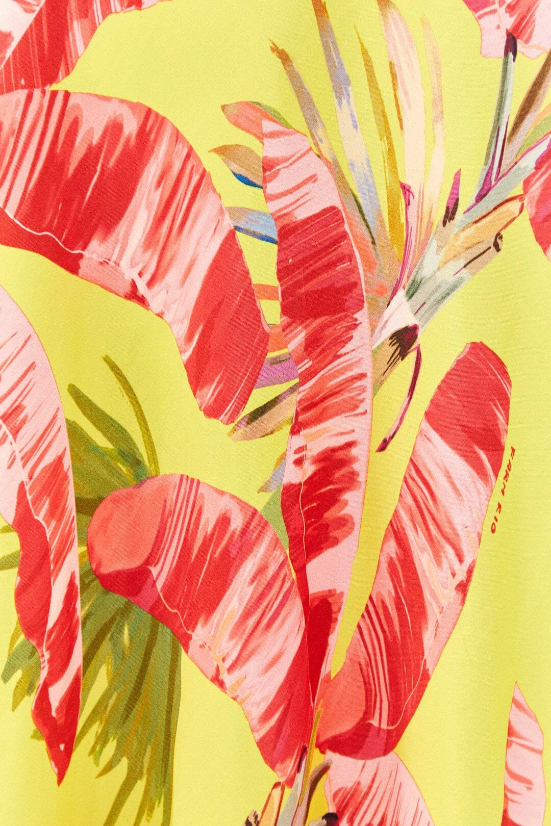 Farm Rio Lime Sweet JungleLenzing™ Ecovero™ Viscose Crop Top 4 Farm Rio Lime Sweet JungleLenzing™ Ecovero™ Viscose Crop Top - Image 4