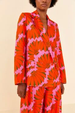 Farm Rio Pink Copacabana Blazer -Modern Dress World 306369 03