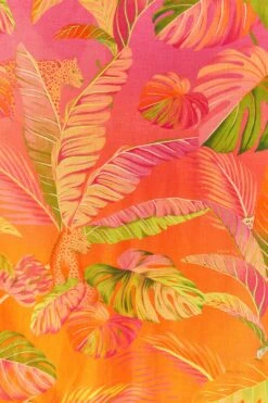 Farm Rio Orange Ombre Forest Maxi Dress -Modern Dress World 306376 05