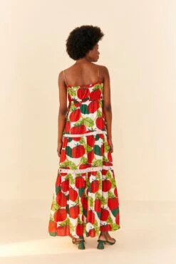 Farm Rio Tomato Midi Dress -Modern Dress World 306390 04