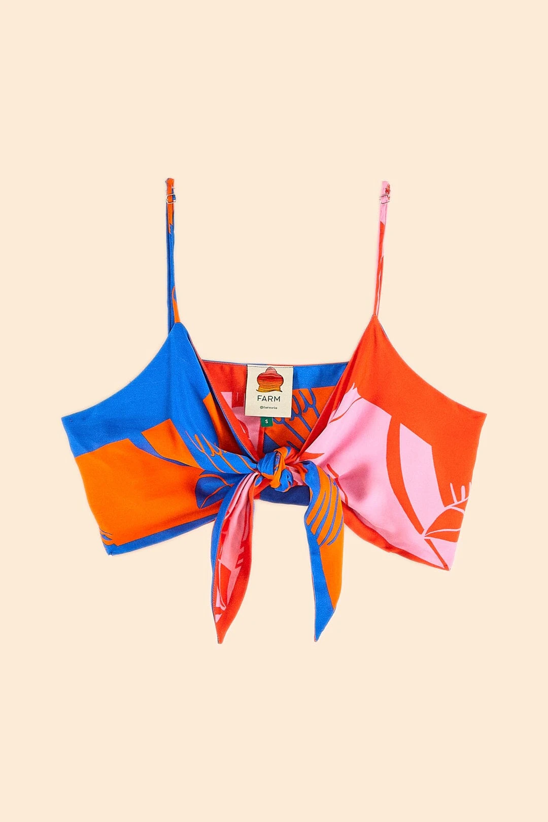 Farm Rio Mixed Rainbow Toucans Crop Top 6 Farm Rio Mixed Rainbow Toucans Crop Top - Image 6