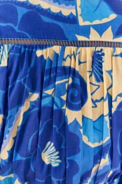 Farm Rio Blue Tropical Groove Blouse -Modern Dress World 306650 04