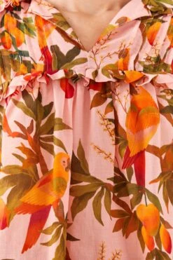 Farm Rio Pink Mango Trees Blouse -Modern Dress World 306655 05