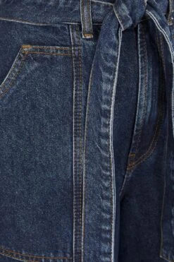 Farm Rio Dark Wash Wide Leg Denim Pants -Modern Dress World 306668 04