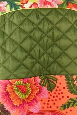 Farm Rio Orange Blooming Garden Sweatshirt -Modern Dress World 306672 05