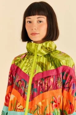 Farm Rio Mixed Prints Windbreaker 7 Farm Rio Mixed Prints Windbreaker -Modern Dress World 306685 03