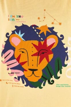 Farm Rio Leo Zodiac Organic Cotton T-Shirt -Modern Dress World 306693 04