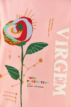 Farm Rio Virgo Zodiac Organic Cotton T-Shirt -Modern Dress World 306694 04