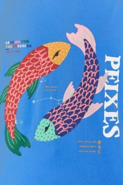 Farm Rio Pisces Zodiac Organic Cotton T-Shirt -Modern Dress World 306700 04