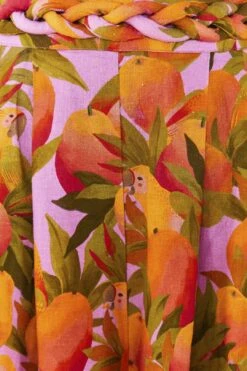 Farm Rio Lilac Mango Macaws Shorts -Modern Dress World 306909 04