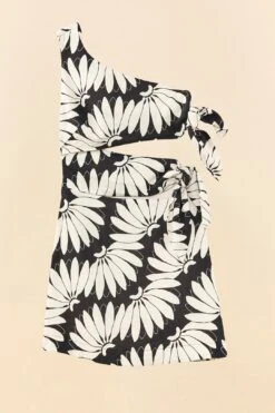 Farm Rio Black Copacabana Cut Out Mini Dress -Modern Dress World 306998 07