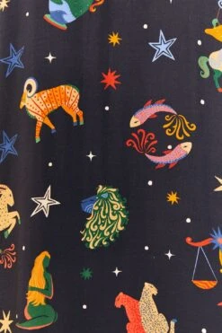 Farm Rio Zodiac Lenzing™ Ecovero™ Viscose Shirtdress -Modern Dress World 307012 05