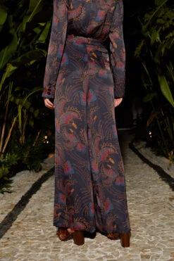 Farm Rio Sequin Toucans Lenzing™ Ecovero™ Viscose Pants 9 Farm Rio Sequin Toucans Lenzing™ Ecovero™ Viscose Pants -Modern Dress World 308186 05