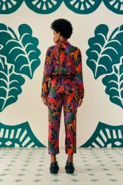 Farm Rio Leopard Mushroom Lenzing™ Ecovero™ Viscose Pants 7 Farm Rio Leopard Mushroom Lenzing™ Ecovero™ Viscose Pants -Modern Dress World 308267 03