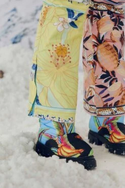 Farm Rio Mixed Scarves Ski Pants 8 Farm Rio Mixed Scarves Ski Pants -Modern Dress World 308307 03