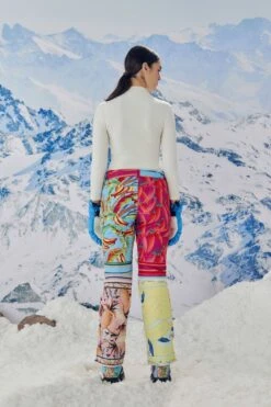 Farm Rio Mixed Scarves Ski Pants 9 Farm Rio Mixed Scarves Ski Pants -Modern Dress World 308307 04