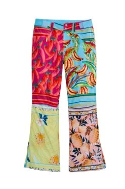 Farm Rio Mixed Scarves Ski Pants 11 Farm Rio Mixed Scarves Ski Pants -Modern Dress World 308307 06