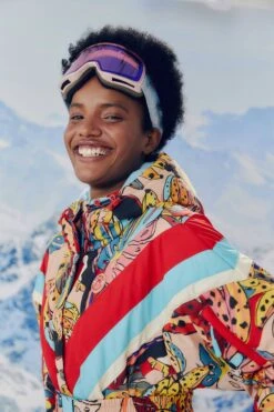 Farm Rio Banana Bunch Ski Puffer Jacket 12 Farm Rio Banana Bunch Ski Puffer Jacket -Modern Dress World 308308 05