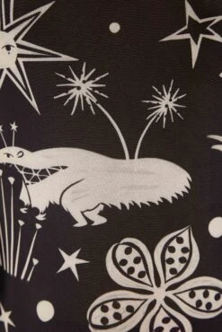 Black & White Cerrado Sky Tulle Blouse 8 Black & White Cerrado Sky Tulle Blouse -Modern Dress World 308525 04