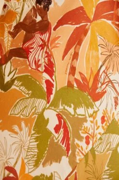 Farm Rio Sand Leopard Forest Midi Dress -Modern Dress World 309150 05