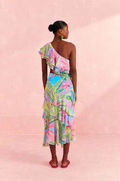 Farm Rio Beach Vibe Layered Skirt -Modern Dress World 309204 04