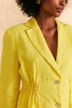 Farm Rio Bright Yellow Blazer -Modern Dress World 309211 03