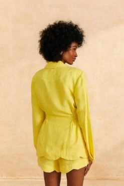 Farm Rio Bright Yellow Blazer -Modern Dress World 309211 04