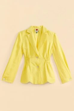 Farm Rio Bright Yellow Blazer -Modern Dress World 309211 06