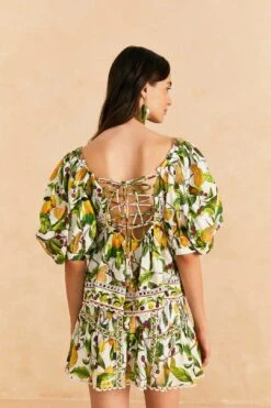 Farm Rio Off-White Fruit Orchard Blouse -Modern Dress World 309214 04