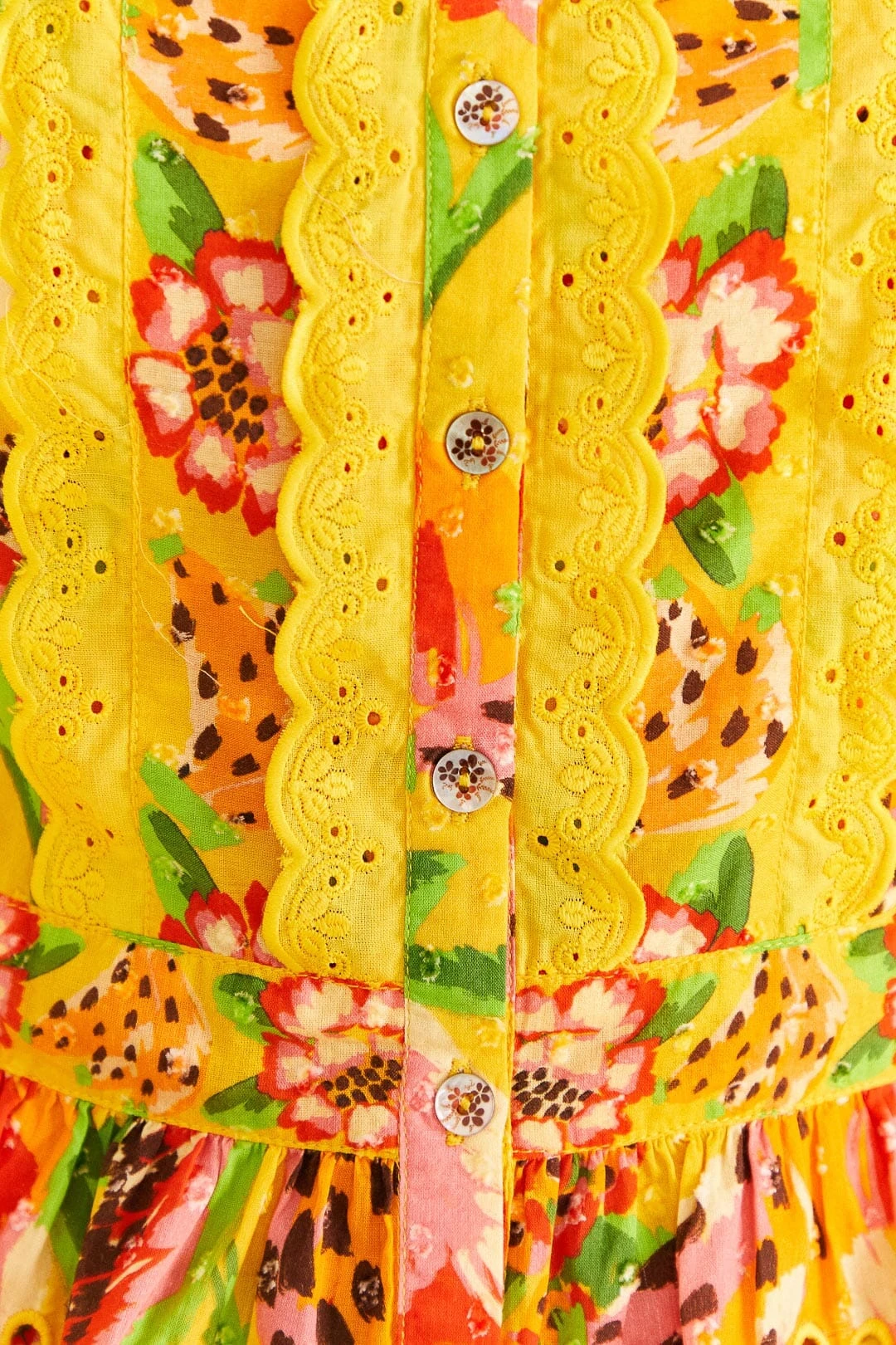 Farm Rio Yellow Fruits Paradise Blouse 5 Farm Rio Yellow Fruits Paradise Blouse - Image 5