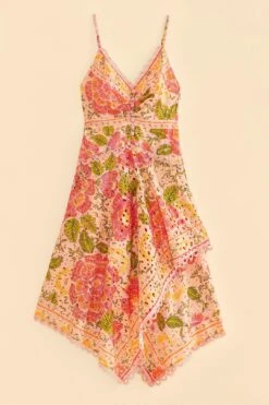 Farm Rio Pink Blooming Floral Midi Dress -Modern Dress World 309286 06