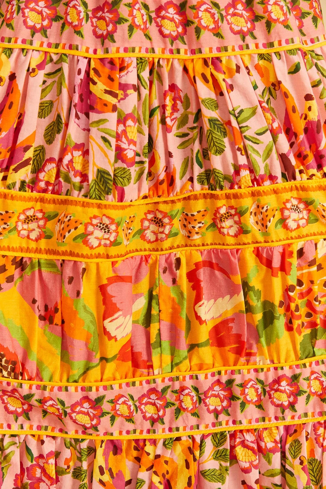 Farm Rio Mixed Fruits Paradise Midi Dress 5 Farm Rio Mixed Fruits Paradise Midi Dress - Image 5