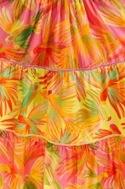 Farm Rio Mixed Painted Birds Maxi Dress 9 Farm Rio Mixed Painted Birds Maxi Dress -Modern Dress World 309301 05