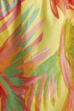 Farm Rio Lime Painted Birds Shorts -Modern Dress World 309369 04