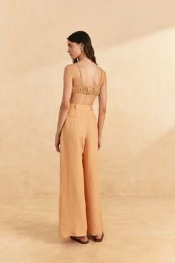 Farm Rio Dark Sand Pants -Modern Dress World 309413 03