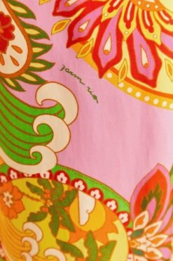 Farm Rio Beach Toucans Scarf Lenzing™ Ecovero™ Viscose Pants -Modern Dress World 309435 04