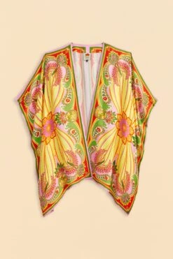 Farm Rio Beach Toucans Scarf Lenzing™ Ecovero™ Viscose Kimono 11 Farm Rio Beach Toucans Scarf Lenzing™ Ecovero™ Viscose Kimono -Modern Dress World 309436 06