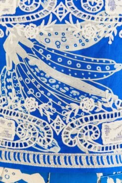 Farm Rio Blue Lace Banana Blouse -Modern Dress World 309445 05