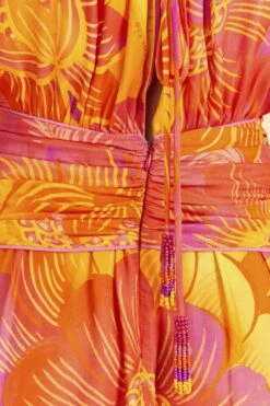 Farm Rio Summer Garden Ombre Lenzing™ Ecovero™ Viscose Maxi Dress -Modern Dress World 309451 05