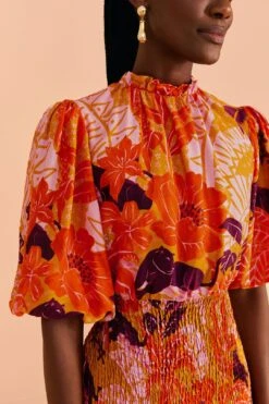 Farm Rio Beige Jungle Panther Lenzing™ Ecovero™ Viscose Mini Dress 8 Farm Rio Beige Jungle Panther Lenzing™ Ecovero™ Viscose Mini Dress -Modern Dress World 309469 03