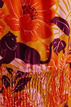 Farm Rio Beige Jungle Panther Lenzing™ Ecovero™ Viscose Mini Dress 10 Farm Rio Beige Jungle Panther Lenzing™ Ecovero™ Viscose Mini Dress -Modern Dress World 309469 05