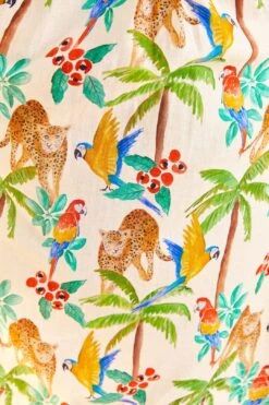 Farm Rio Tropical Paradise One Shoulder Midi Dress 9 Farm Rio Tropical Paradise One Shoulder Midi Dress -Modern Dress World 309497 05