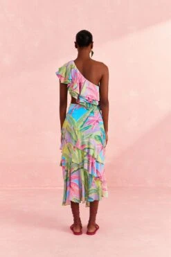 Farm Rio Beach Vibe One Shoulder Top -Modern Dress World 310278 04