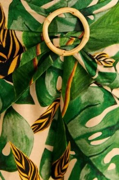 Farm Rio Tropical Leaves Shorts -Modern Dress World 310644 05