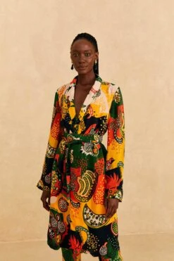 Farm Rio Tropittalist Multicolor Kimono