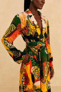 Farm Rio Tropittalist Multicolor Kimono -Modern Dress World 310658 03